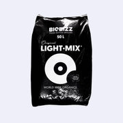 Biobizz 50L Original LIGHT-MIX soil product packaging for organic gardening.