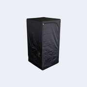 Mammoth | Kompaktes Growzelt Lite+ 80 für effizientes Indoor-Gardening, schwarzes Zelt.